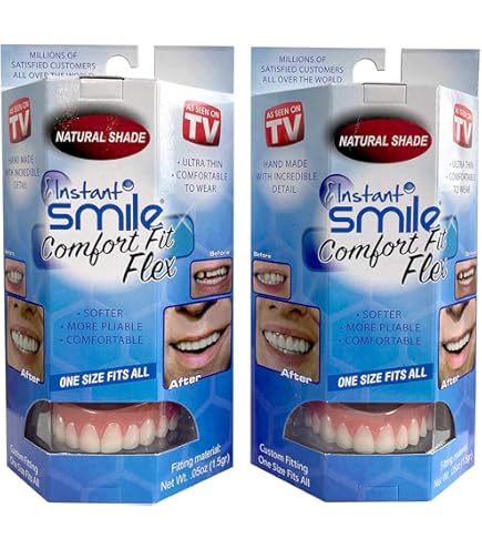 Amazon.com: Instant Smile Comfort Fit Flex Natural Shade